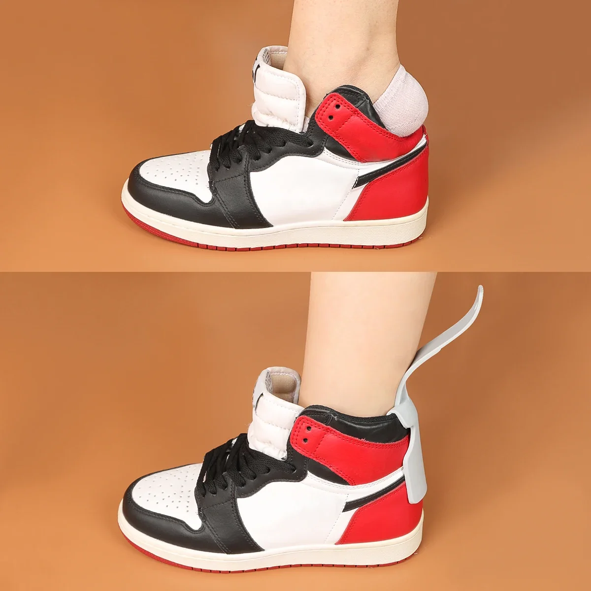 2 Teile/satz Faul Schuhlöffel Kunststoff Bunte Unisex Tragen Schuh Helfer Einfach An- Und Aus Schuh Robuste Schlaf-Hilfe-Tool Schuh Zubehör – Detail 13