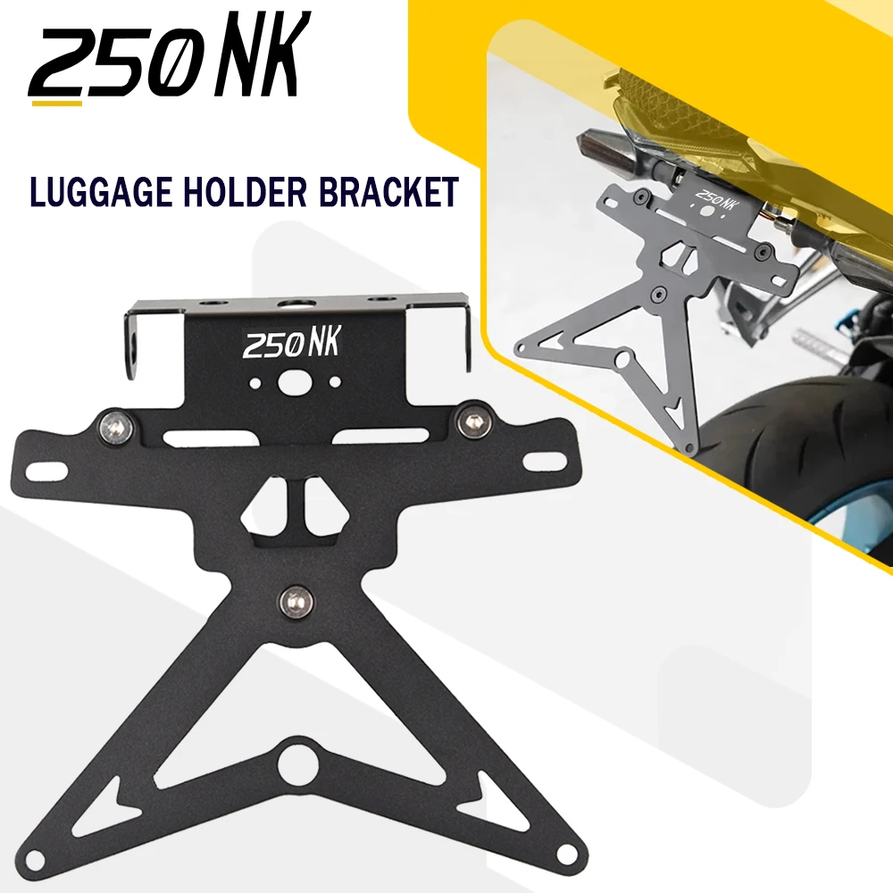 

250NK Motorcycle License Number Plate Holder Frame Signal Light Bracket FOR CFMOTO 250NK CF 250 NK 2018-2023 2022 2021 2020 2019