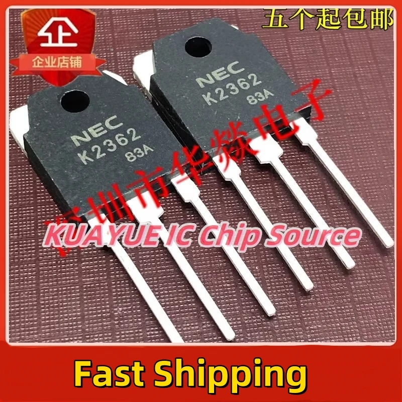 10PCS-30PCS   K2362   2SK2362   TO-3P 500V 10A   Fast Shipping Quality Guarantee