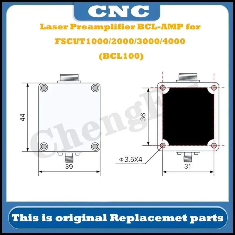 BCL-AMP Friendess Amplifier Preamplifier Seneor لوحدة تحكم FSCUT BCS100 لآلة الألياف برأس الليزر Precitec Raycus WSX