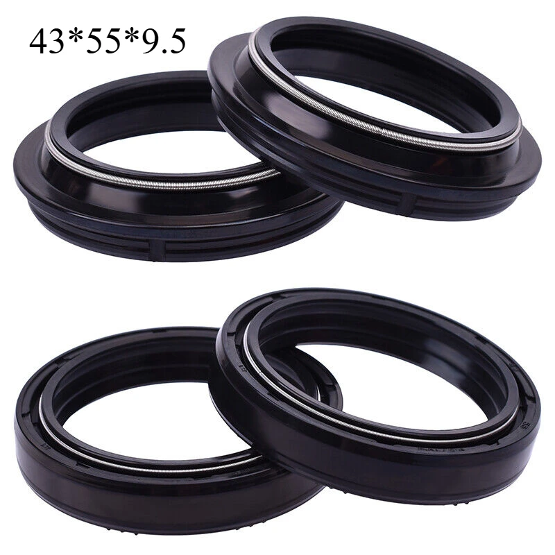 

43x55x9.5/10.5mm Oil Seal Dust Cover for YAMAHA FZS10 FZ1 YZF1000 YZF-R1 YZF-R1V Front Fork Oil Seal Motorcycle Accessories