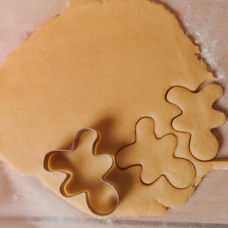 Çocuklar için çerez kesiciler 20X küçük kurabiye kesici noel için ağır kurabiye kalıpları 3D pişirme araçları çok fonksiyonlu çerez