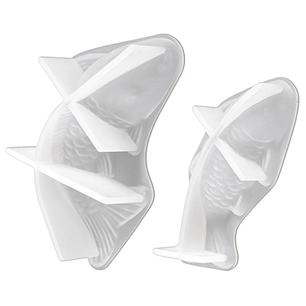 

2Pcs KoiFishSiliconeMold C leMaking DIYCrafts Aromatherapy ResinDecorations SmallLargeSize EasyDemould FlexibleMaterial