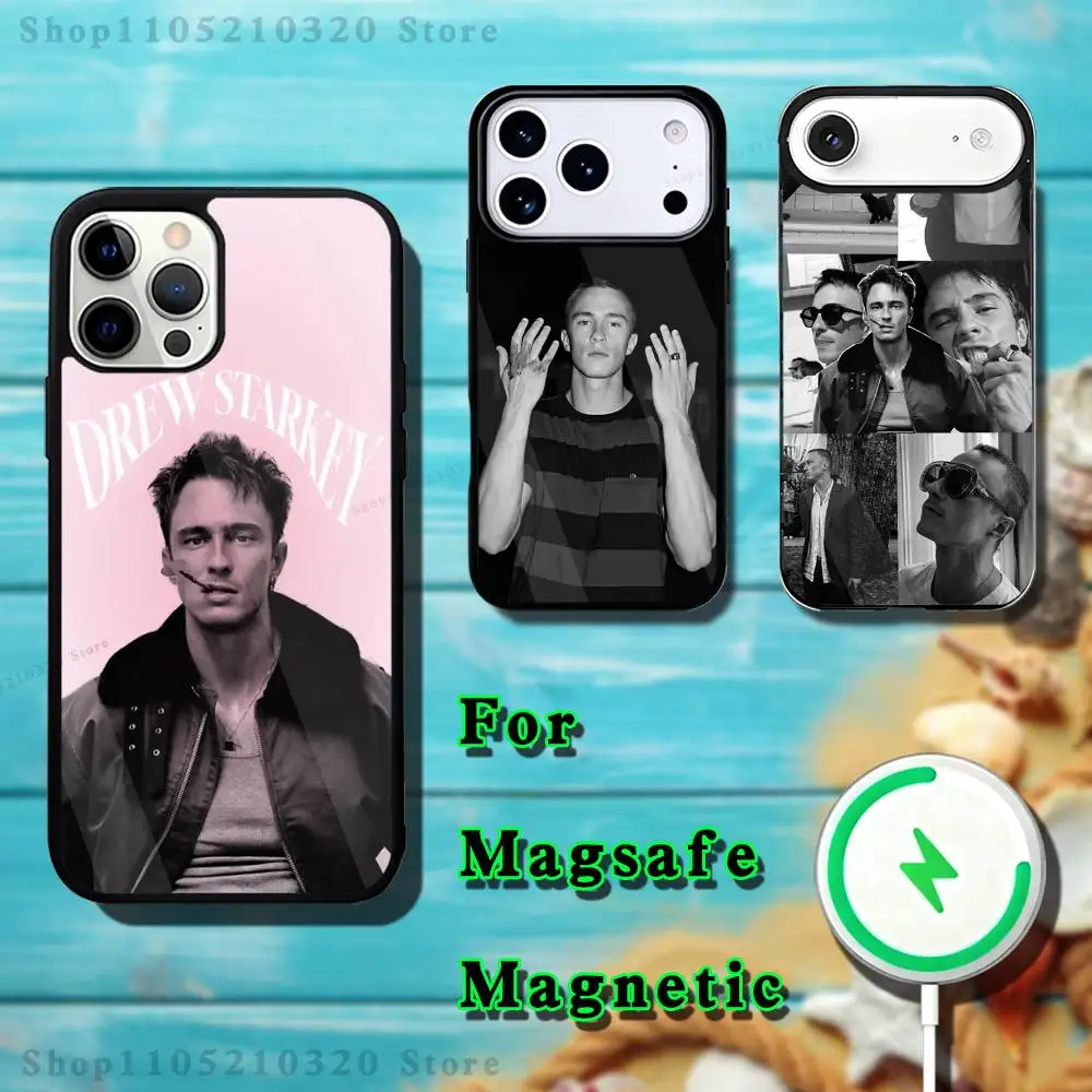 

Actor D-Drew Starkey Phone Case For iPhone 17,16,15,14,13,12,11,Pro,Max,Plus,Mini,SE4,E Magnetic Magsafe Wireless Charging