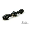 Lesu 1/14 Rc トラックスペア金属差動ロックフランジフロントアクスルリモートコントロールオオハシトラクター Tamiyaya 車 Th02059 3