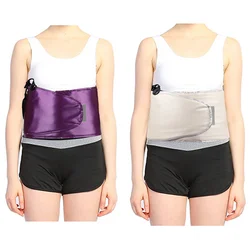 Electric Sauna Heating Tropical Thin Waist Warm Vibrator Weight Loss Beauty Far Infrared Abdominal Trimmer Back Relax Tool