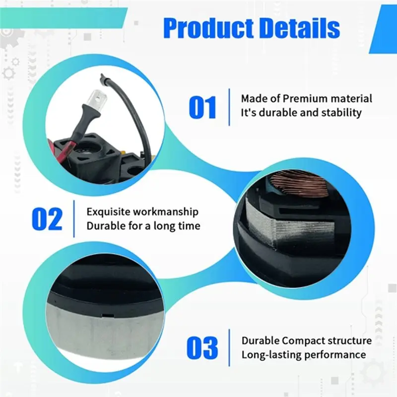 【NEW PRODUCTS TO BE RELEASED IN 2026 】Replacement Dust Collection Station Motor For Roborock Qrevo Curvx/Qrevo Curv/Qrevo Curv S