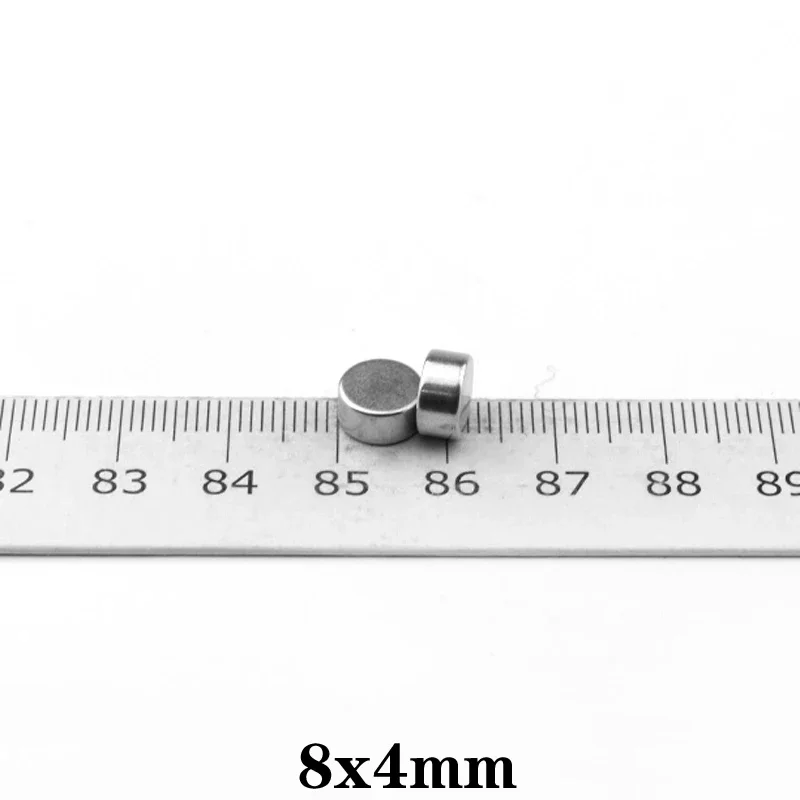 8x4mm Round Powerful Magnet 8mmx4mm Bulk Sheet Neodymium Magnet Disc 8x4 Permanent NdFeB Strong Magnet Circular 8*4mm 8*4