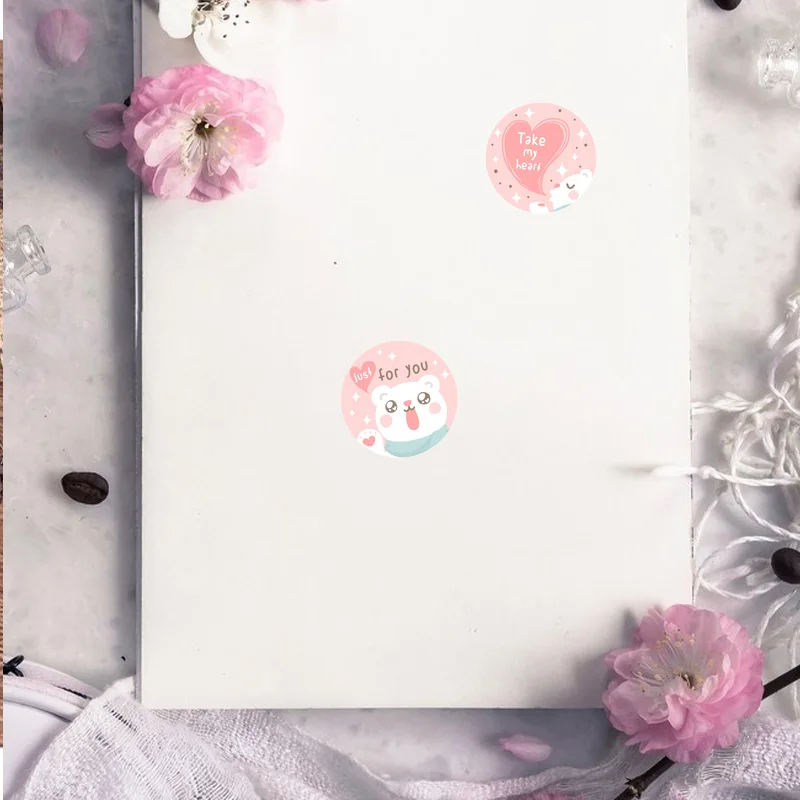 동물 만화 스티커 어린이 장난감 스티커, 다양한 귀여운 디자인 패턴, 학교 교사 보상 학생 문구 스티커, 500 개