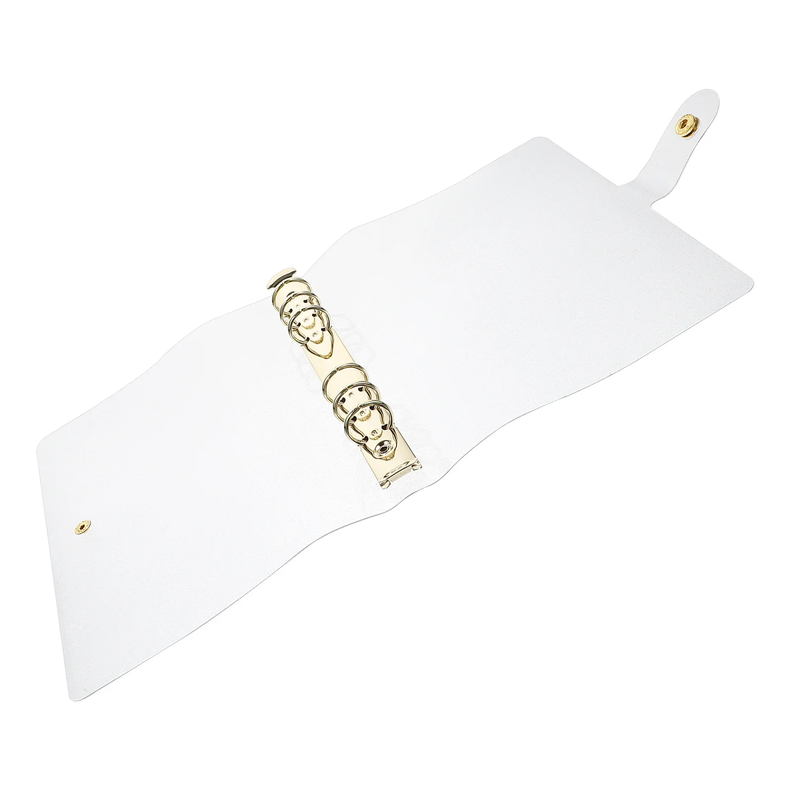 Custodia per blocco note Leggera portatile per forniture scolastiche Organizzatore per ufficio Diario Protezione per libri Manuale Custodia per cartelle Shell per