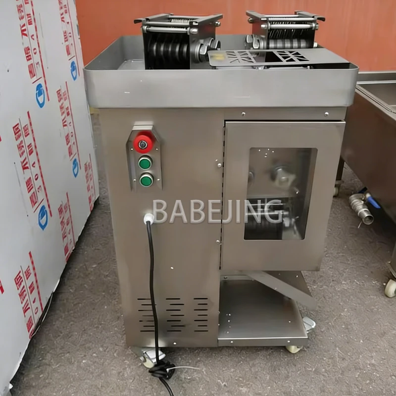 Fully Automatic Meat Cutter, Electric Fresh Meat Shredder, One-Time Molding