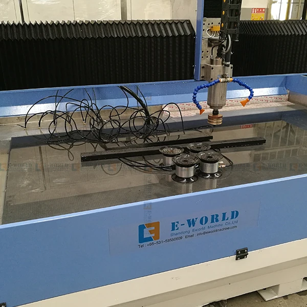 CNC Industrial Working Centre Vertical Glass Drilling And Milling Hine