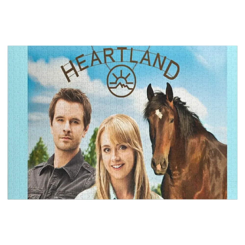 

HEARTLAND ~SHOW Jigsaw Puzzle Wooden Boxes Novel Toys For Children 2022 Personalized Gift Married Custom Wooden Name Puzzle