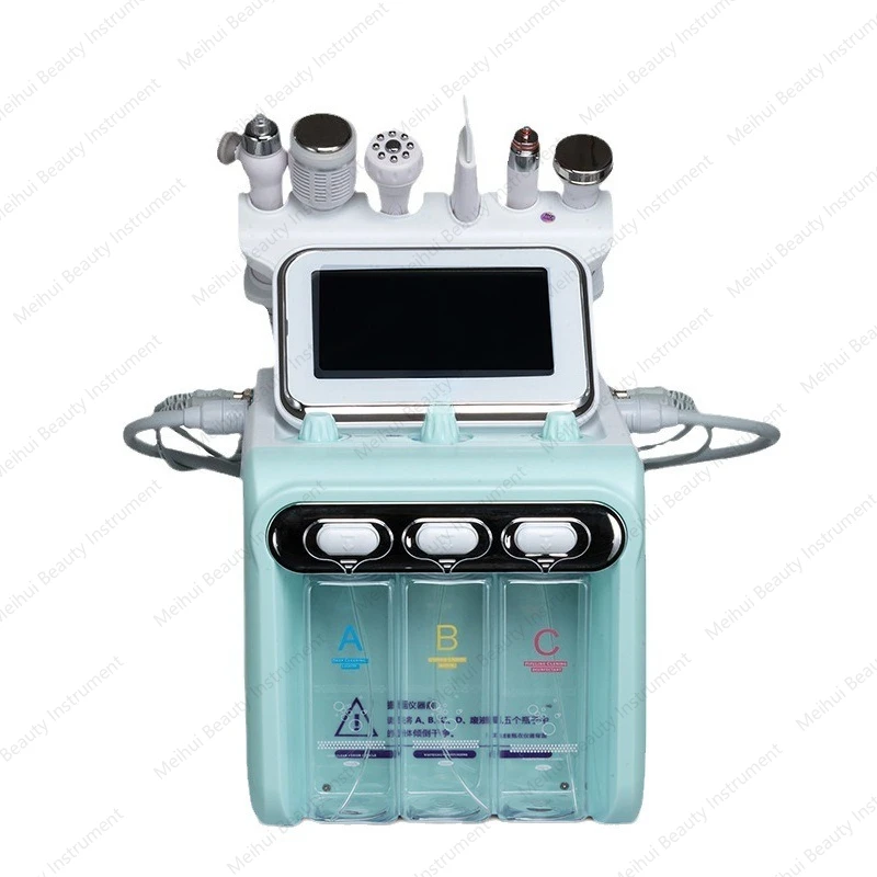 

Маленький пузырьковый косметический аппарат Многофункциональное комплексное устройство Глубокое очищение лица Удаление черных точек из кожи