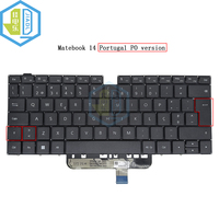 US TR PO SP UK Keyboard For Huawei MateBook D14 D15 D 14 KLW-W09 W19 BOHL-WFP9 BOB-WAE9P BOH-WAQ9R without backlight Keyboards