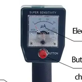 GS6000 Metal Detector Waterproof Underground Metal Detector Treasure Hunting Gold Can Detect Underground Depth 8.5cm