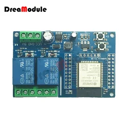 ESP32 Relay Board Single/Dual Channel WIFI Relay Module ESP32-WROOM Development Board DC5-60V AC90-250V Arduino Power Supply