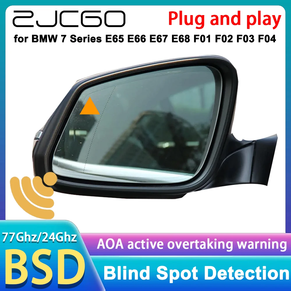 

for BMW 7 Series E65 E66 E67 E68 F01 F02 F03 F04 2001-2015 77GHz Blind Spot Monitoring Information System Lane Change Warning