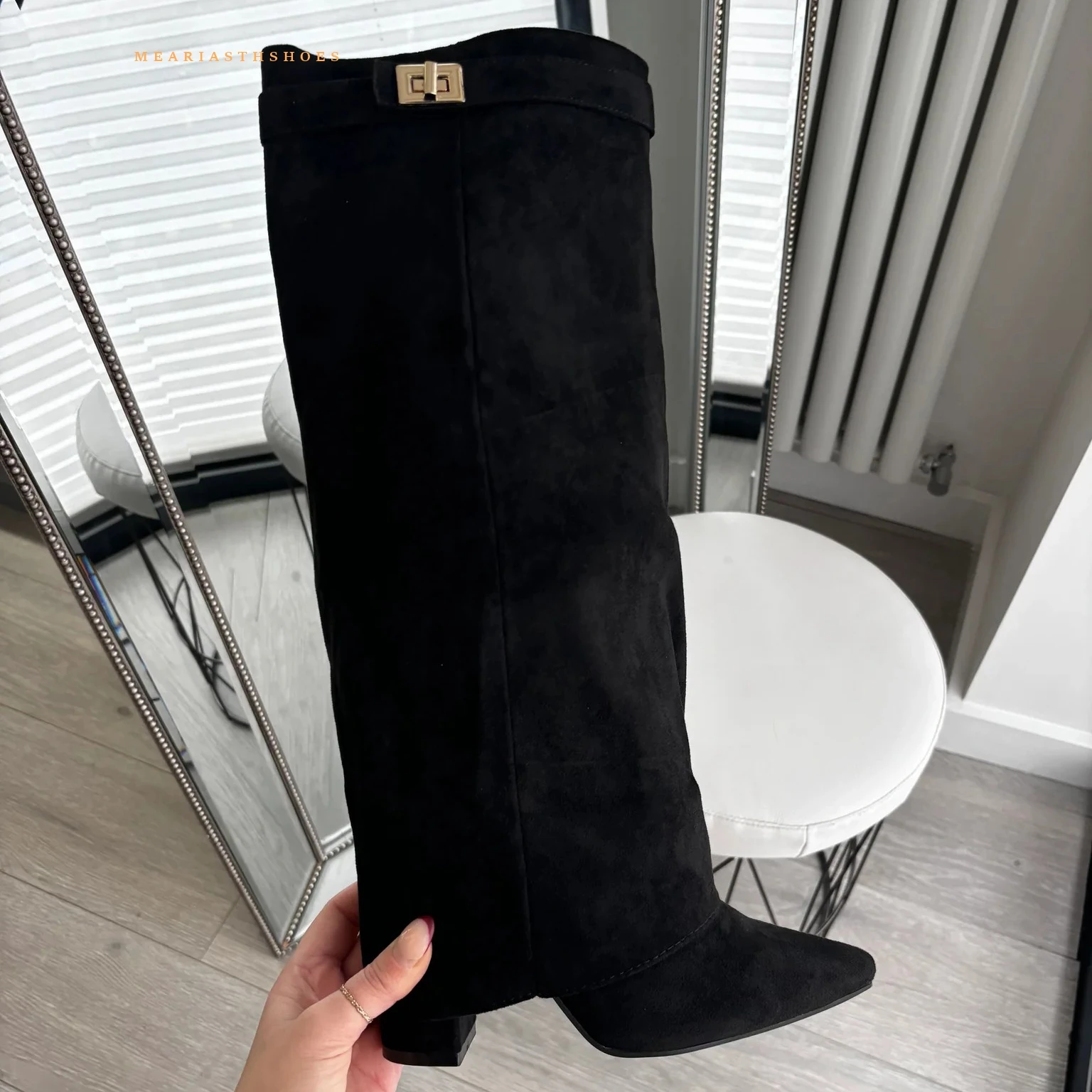 Femmes talon épais genou botte - Women'S Fashion Boots 2025 avis et prix