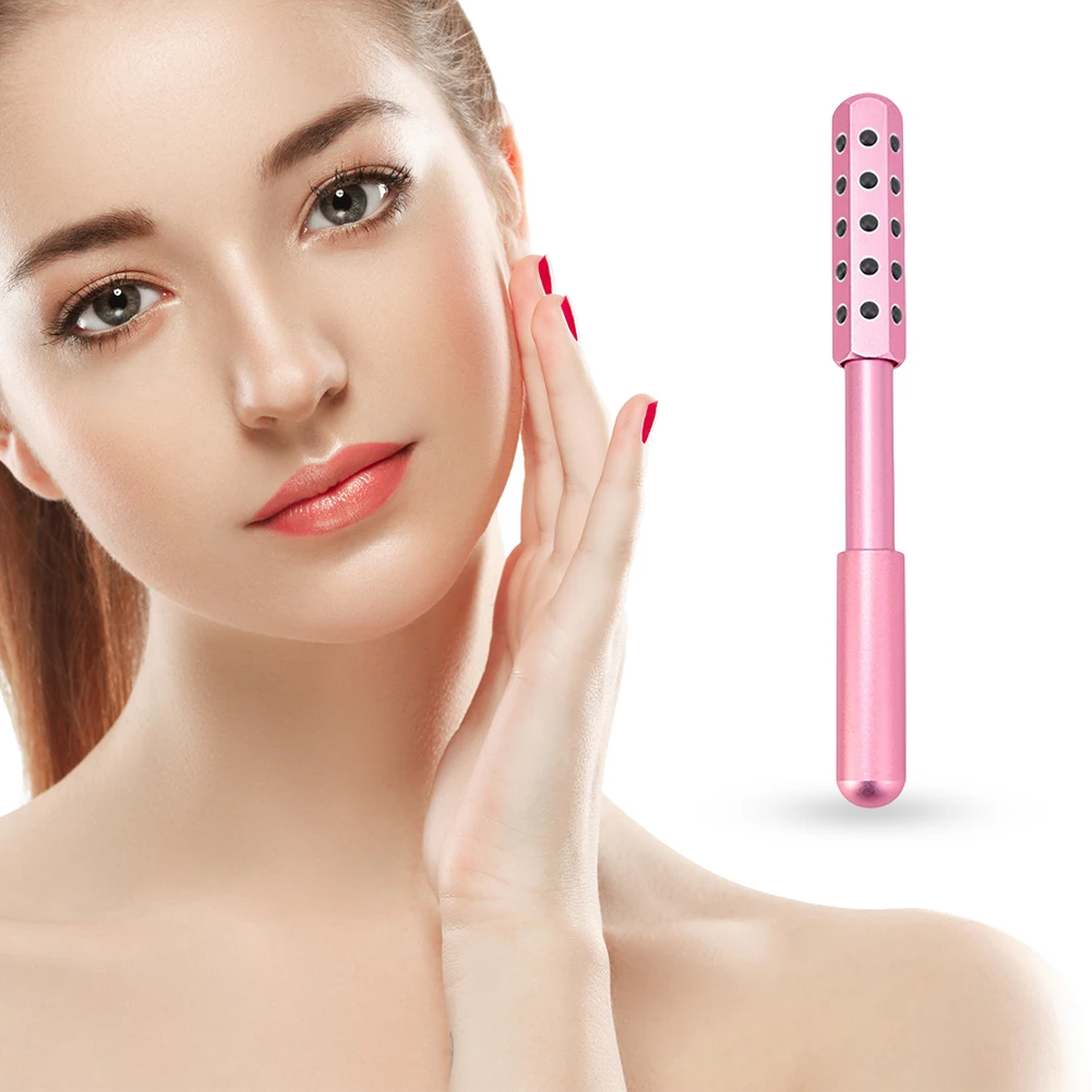 

Germanium Stone Face Roller Beauty Sculptor Roller Facial Massage Tool for Wrinkles and Lifting