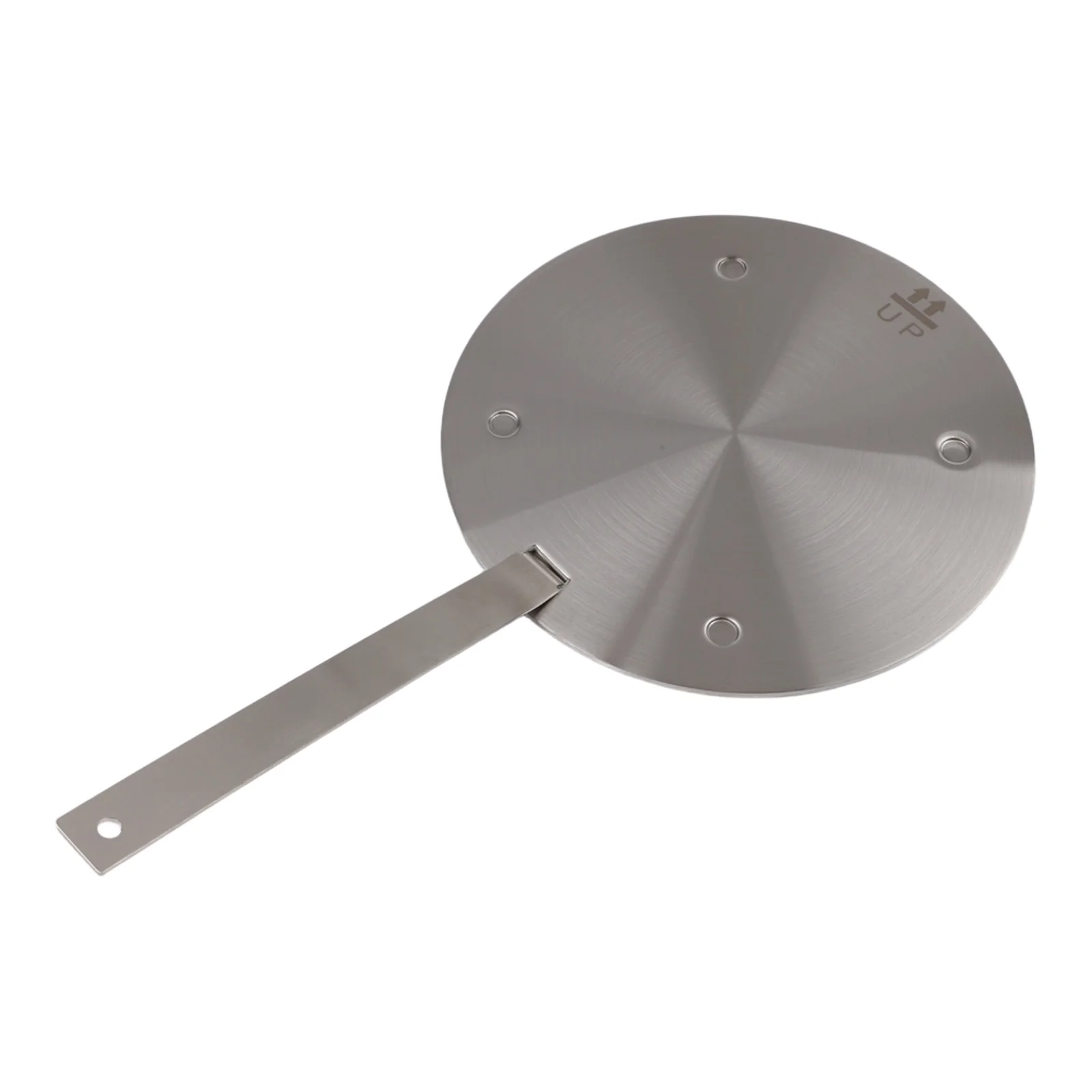 Stainless Steel Heat Diffuser Plate for Induction Cooktop Engineered to Enhance Heat Stability and Even Cooking for across Pots