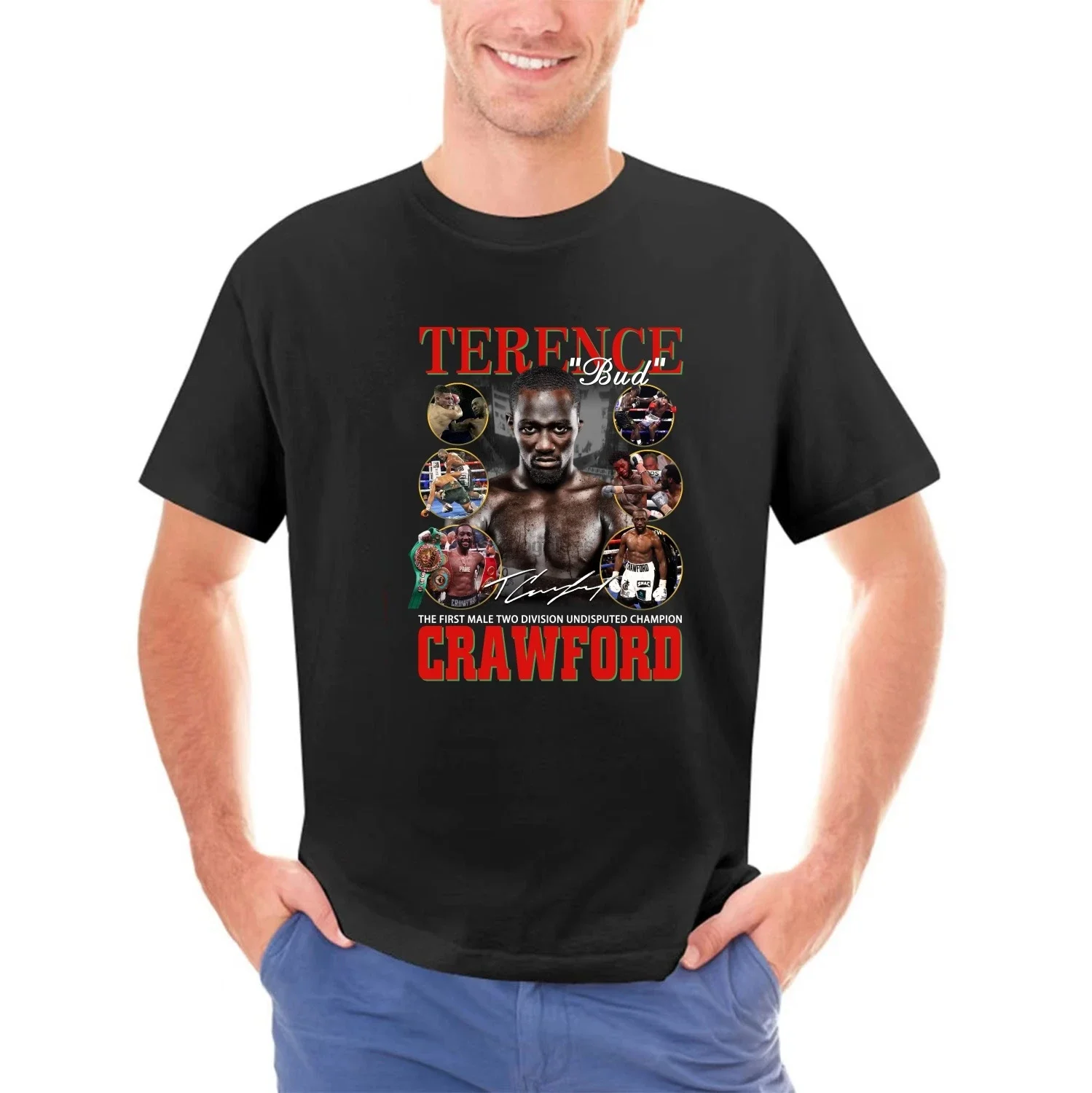

Terence Crawford T-Shirt Boxing Tee Sports Fan Shirt Boxing Champ Tee Bud Crawford Tee Great Boxing Gift for Bud Terence C