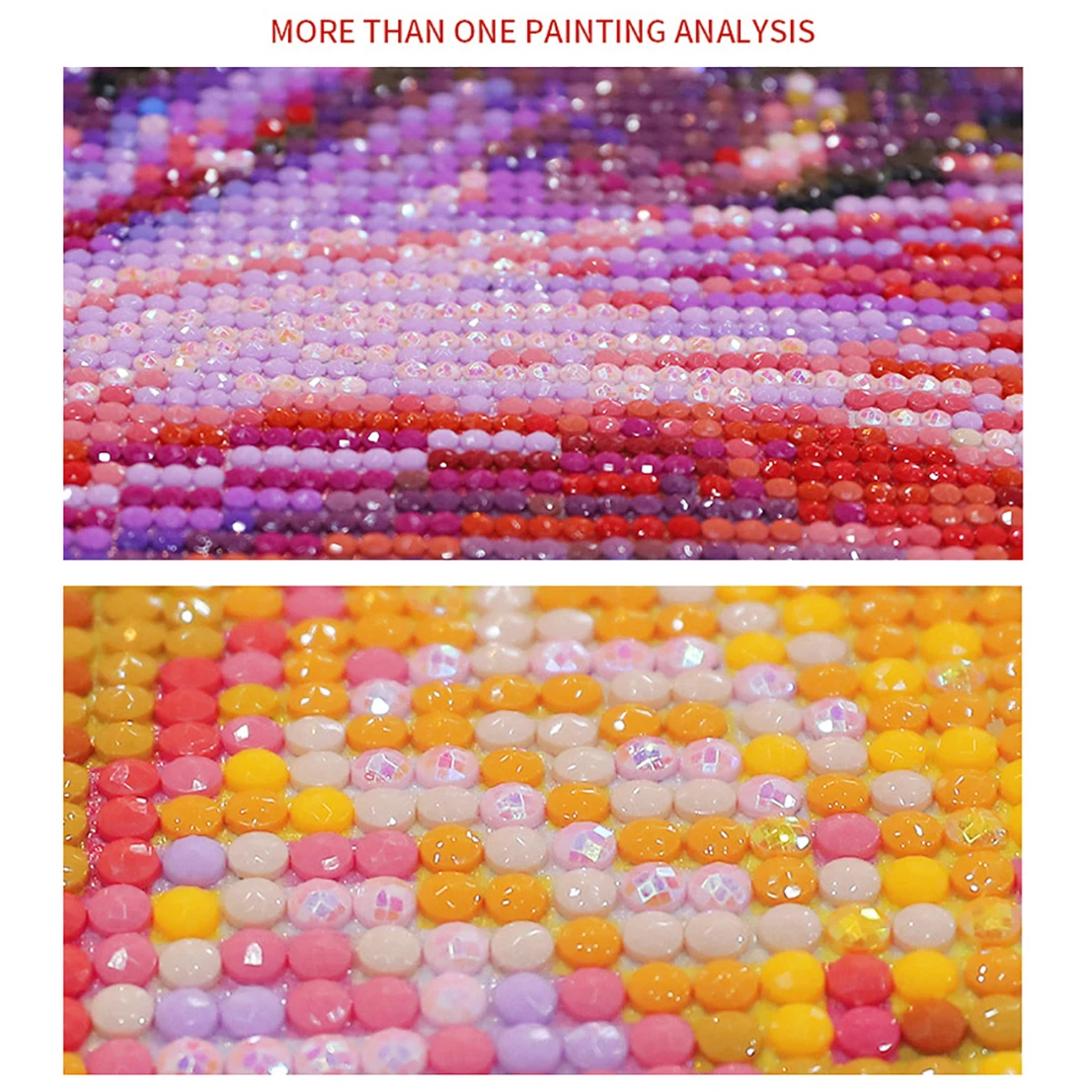 Kit Pittura A Mosaico 5D Con Strass Rotondi - Quadro Fai Da Te Con Diamanti 30x40cm Per Bambini E Adulti