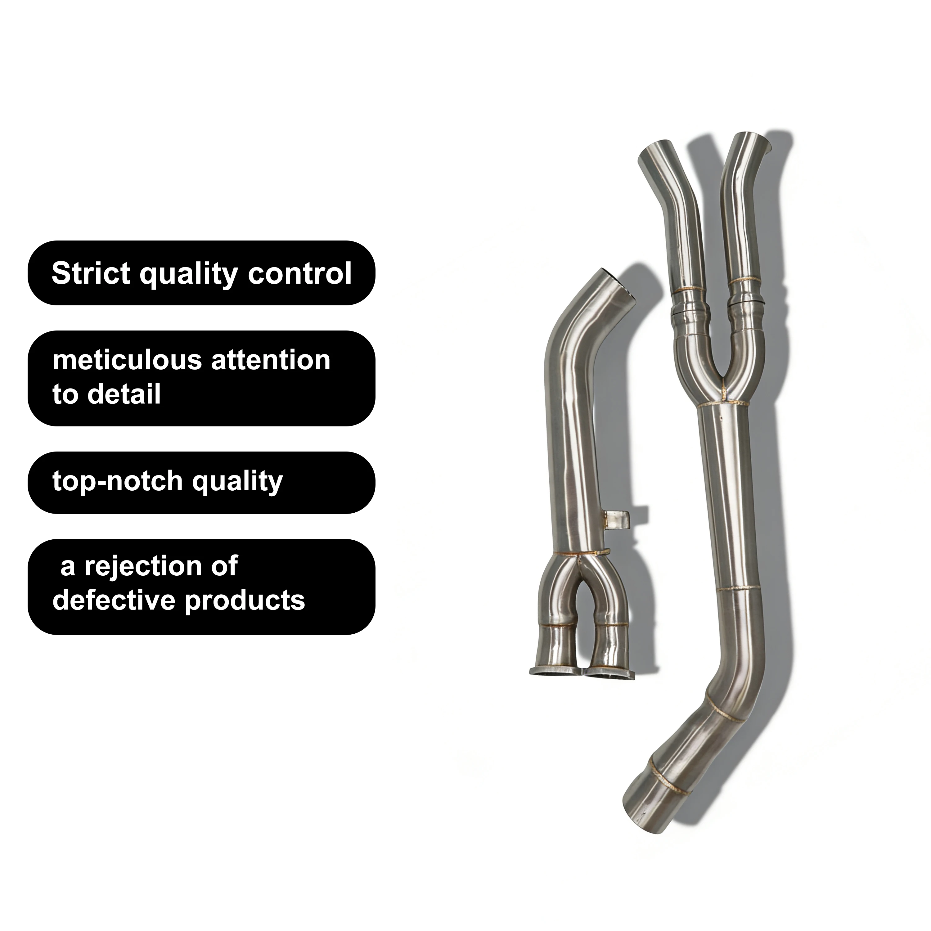 ACE Auspuffrohr Einzelnes Mittelrohr für BMW S58 X3M F97 X4M F98 3.0T Sportauspuff Hochwertige SUS304 Auspuffanlage – Detail 9