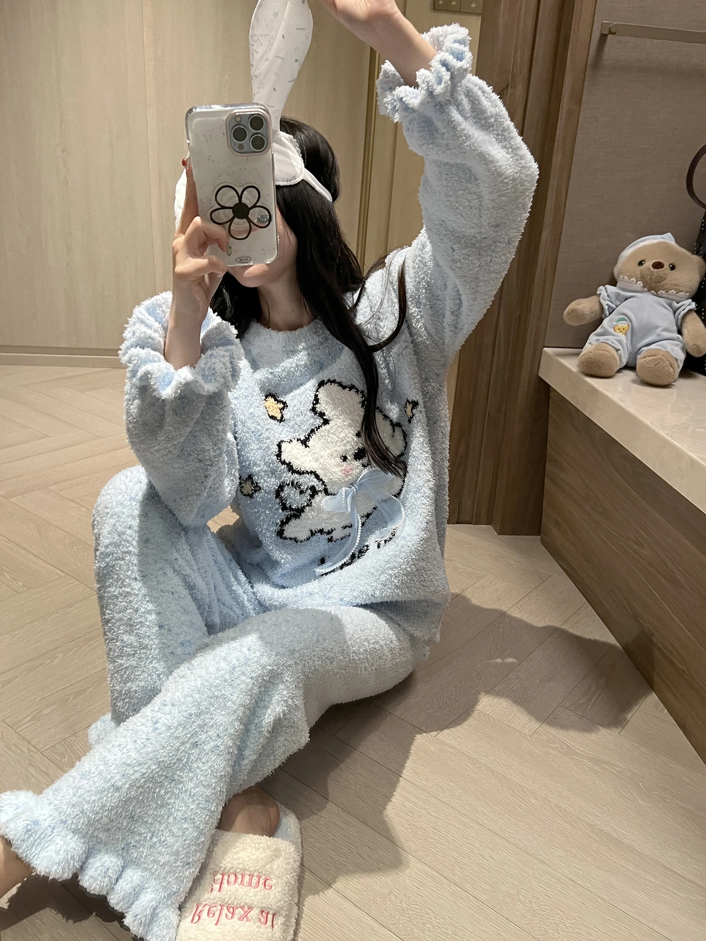 pijama-de-mujer-de-terciopelo-coral-calido-y-ueso-para-invierno-con-diseno-de-corazon-lazo-y-perro-pequeno-ideal-para-e
