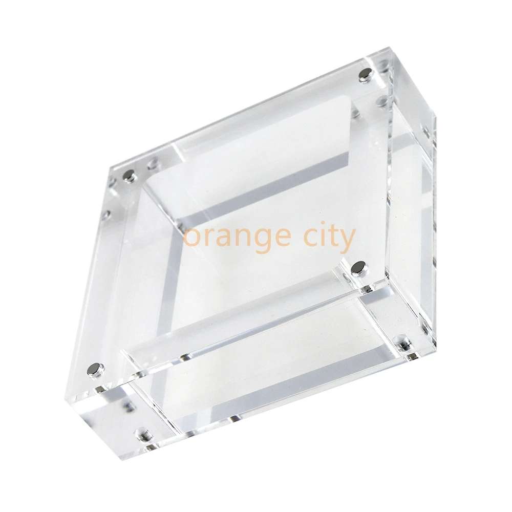 1PC Transparent Acrylic Magnetic Cover Case For GBA SP Game Console Storage Box For Game Boy SP Game Console Accessories - view 3