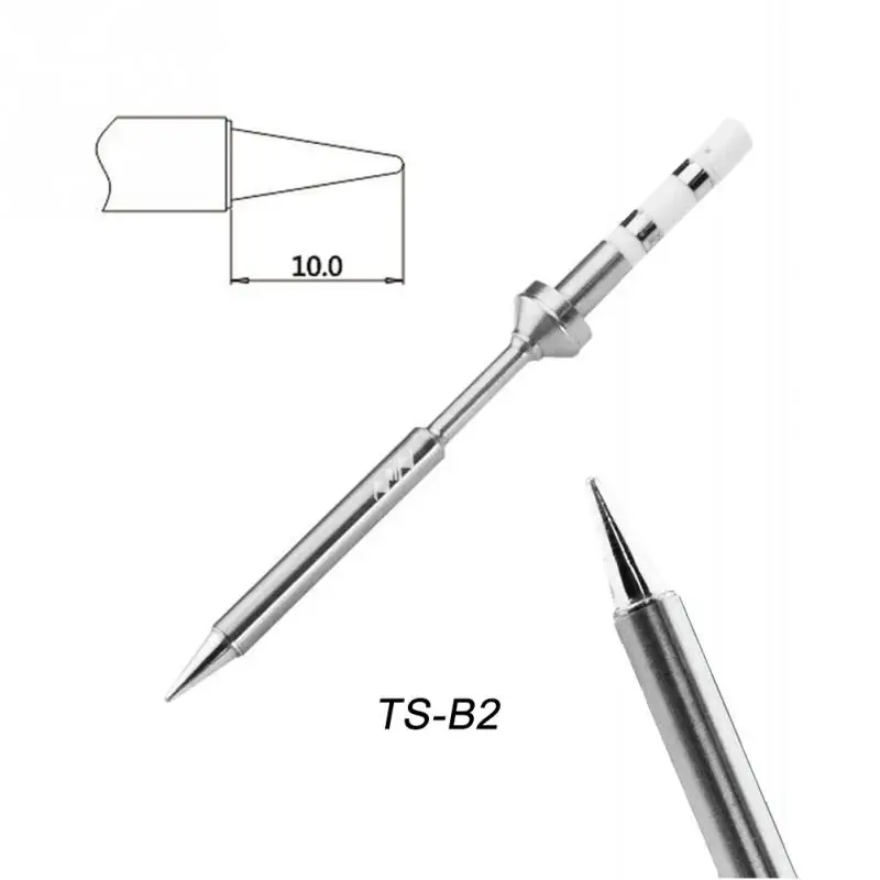 FEITA Mini-Bleistift-Lötkolbenspitzen Ersatz-Set – 8 Stück ST-Serie (B/I/BC2/C4/K/KU/D04/J02), Für Pinecil, TS100, PTS200 & Co. Hufeisen Lötspitze FEITA Mini-Bleistift-Lötkolbenspitzen Ersatz-Set – 8 Stück ST-Serie (B/I/BC2/C4/K/KU/D04/J02), Für Pinecil, TS100, PTS200 & Co. Hufeisen Lötspitze