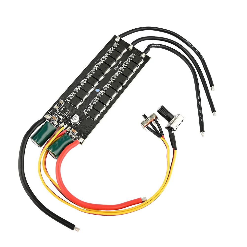 50a Three Phase Brushless Sensorless Motor Driver Board 5-30V Speed Control With Brake For Industrial Automation Projects