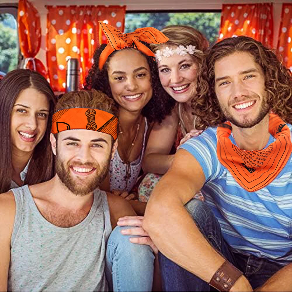 ウィッグ・エクステ BAREN SCARFHAT (S) / Dot Border - Orange ウィッグ – BAREN（バレン）