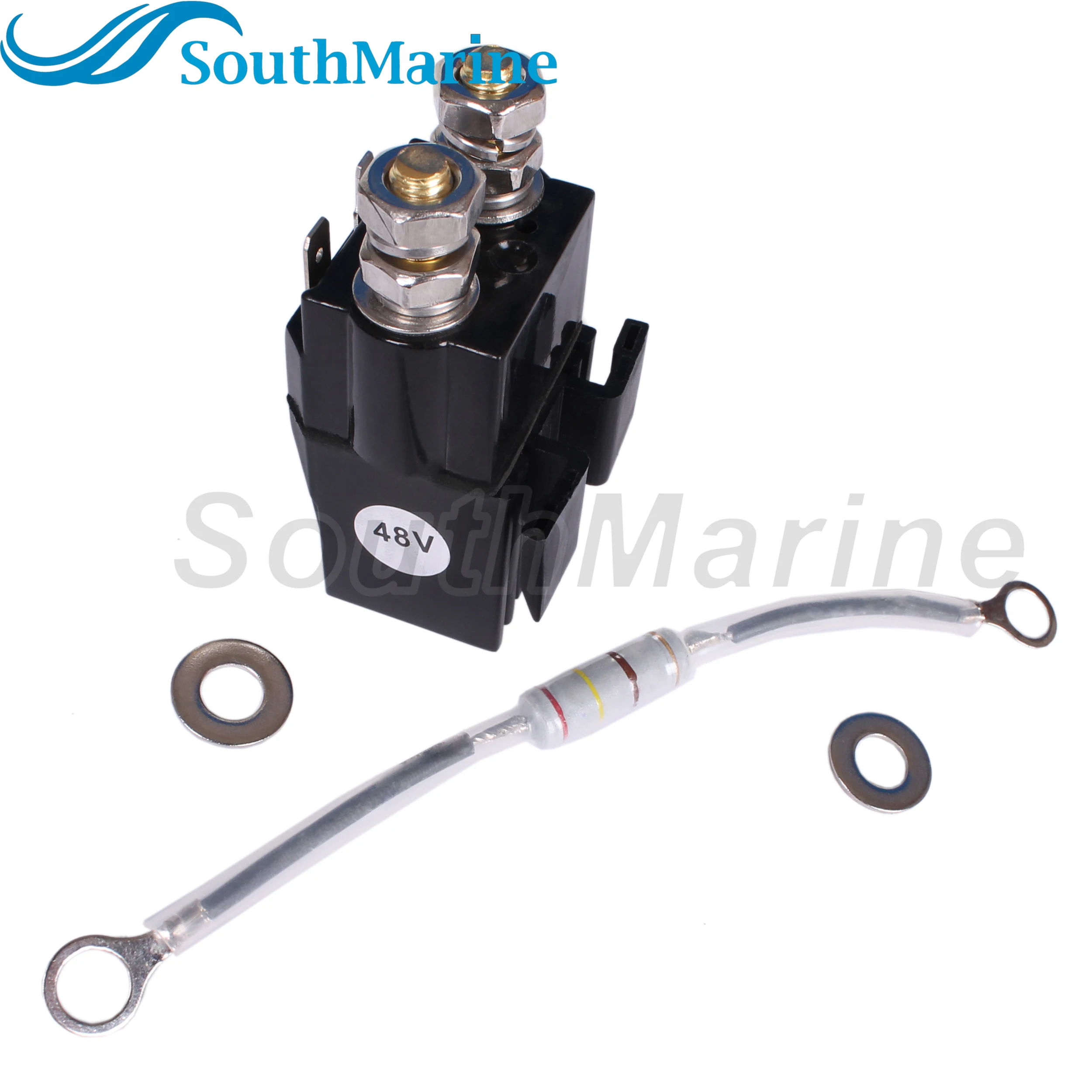 Relé de solenoide para coche de Club, accesorio para DS, para anterior, para carritos de Golf Tempo, con resistencia, 102865901, 1028659, 101908701, 1014947