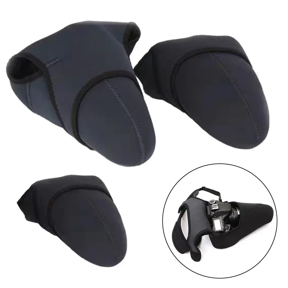 Neoprene Camera Bag Protection Cover, SLR DSLR Camera Protective Case, Triângulo Bolsas, Câmeras Acessórios