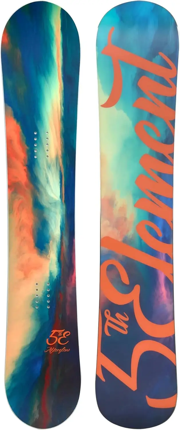 5th Snowboard for Women Hybrid Rocker Design-All Mountain Performance for Beginners and Intermediate Snowboarders