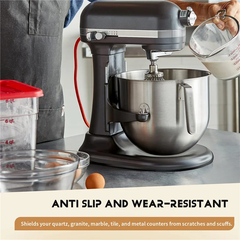 Mixer Sliding Mat, Mixer Slider Mat For Kitchenaid Professional 600 Series 5-8 Quart Bowl Lift Stand Mixer Slider Mat