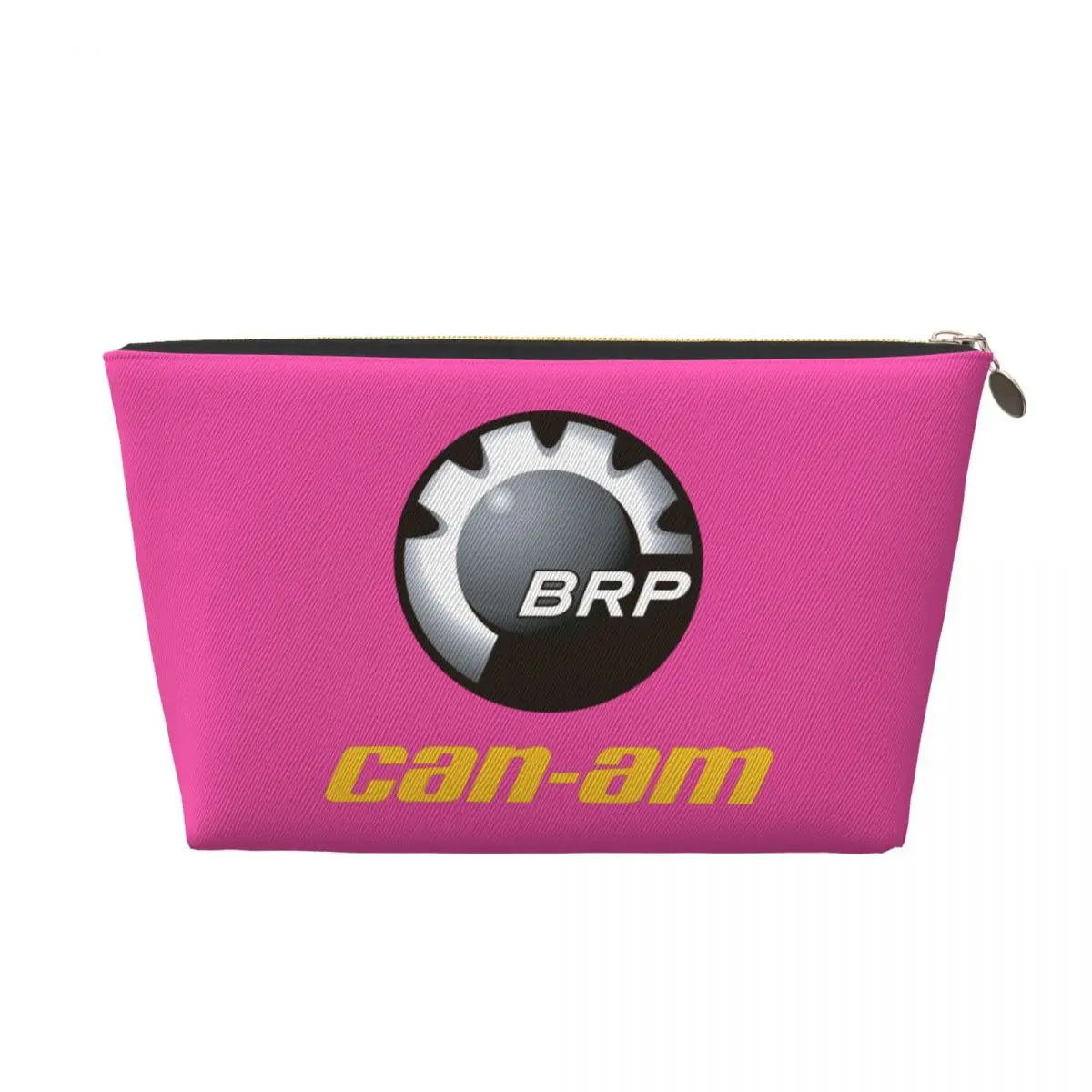 Custom BRP ATV Can Am Logo Cosmetic Bag Women Kawaii Big Capacity Makeup Case Beauty Storage Toiletry Bags