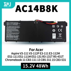AC14B8K Laptop Battery for Acer Aspire R3-131T R5-471T R5-571T E3-111 E3-112 ES1-511 ES1-512 ES1-531/-520 R7-371T R7-372T V3-111