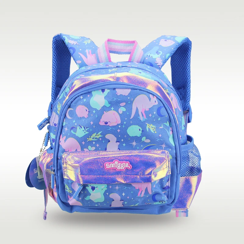 

Australia smiggle original children's schoolbag girls backpack Lake Blue Koala cool kawaii 11 inch 1-3 years old