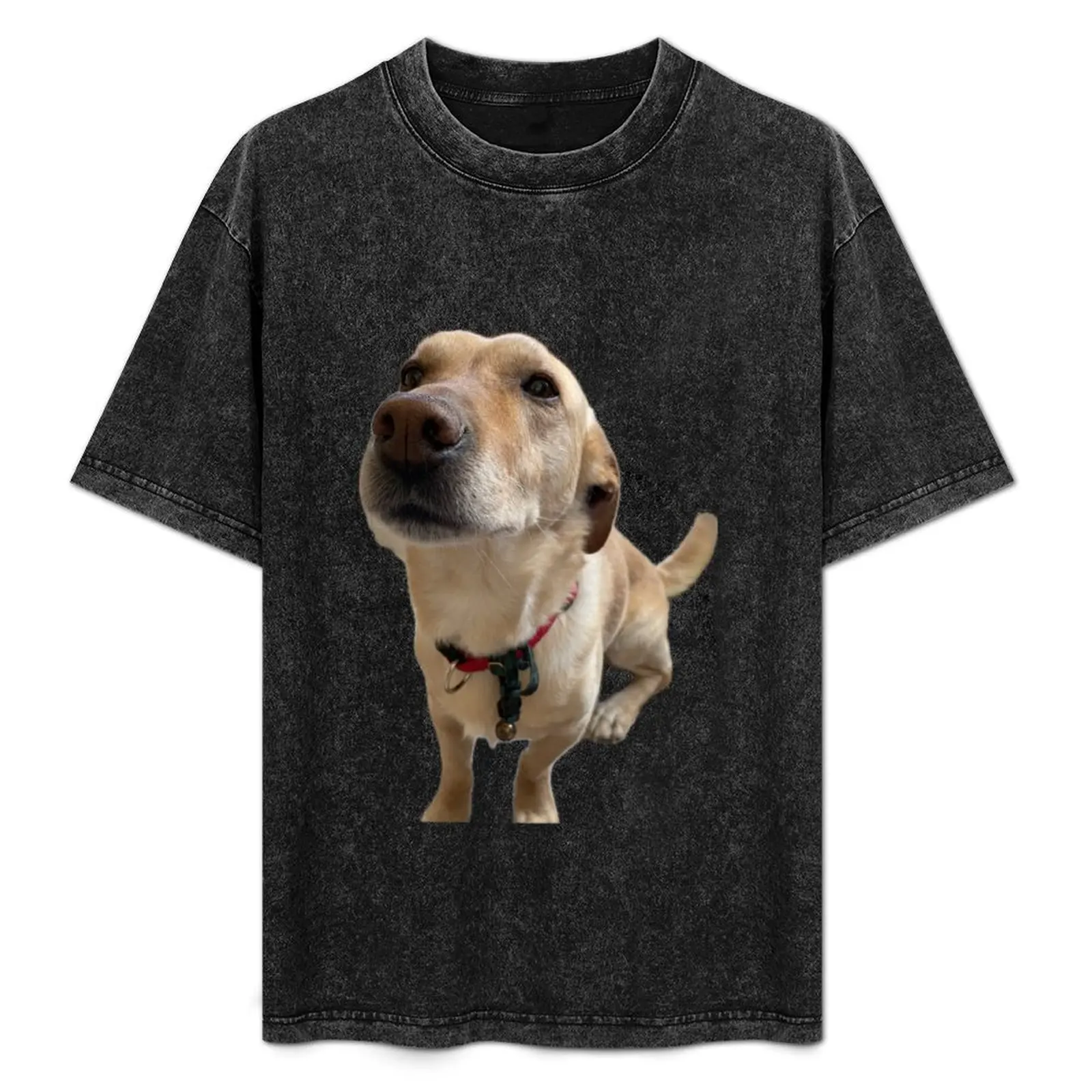 

Opie the Medium Sized Yellow Dog T-Shirt Short sleeve tee graphics oversized graphic tee vintage anime shirt clothing for men