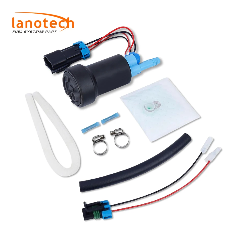 Lanotech Hochleistungs-Kraftstoffpumpe 450LPH E85-Kompatibel für Nissan Subaru Honda Civic F90000274 F90000285 F90000295