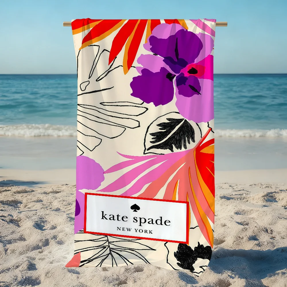 K-Kate Classic S-Spade Towel Beach Quick Dry Soft Pool Towels Gift for Travel Gym Shower Camping sports
