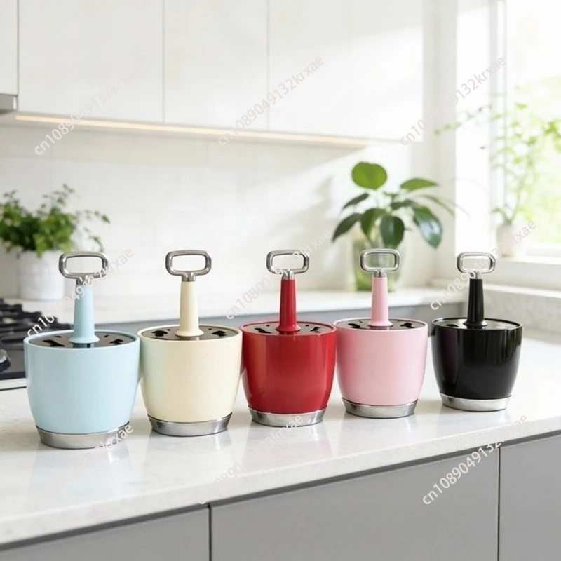 

Подставка для столовых приборов в западном стиле: держатель для ножей, вилок, ложек, винтажный, из нержавеющей стали, для кухни