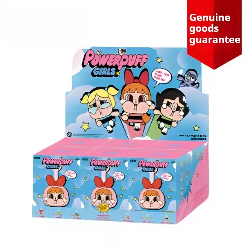 Echte Blindbox Labubu Macaron CRYBABY DIMOO MOLLY The Powerpuff Girls Winter Symphony Tear Factory Vinyl Komplette Endbox