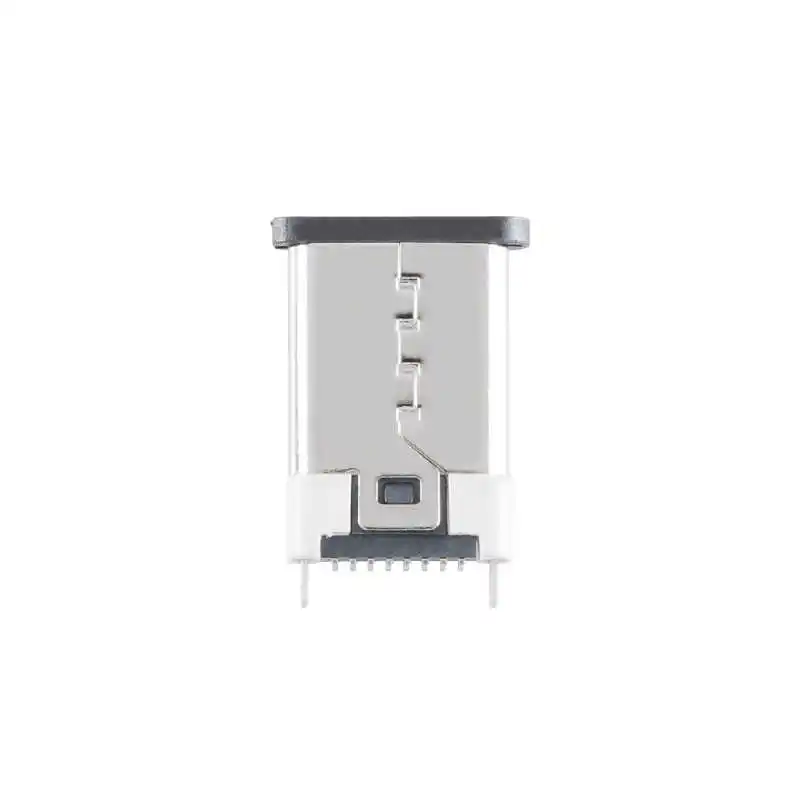 Original authentic USB Type-C 16P male upright solder white adhesive 11.9 fast charging interface plug USB connector