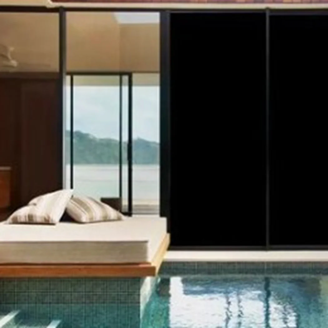 

Glass Film Black Opaque Shading Insulation Film Household Window Shading Glass Sunscreen Sticker Architectural Film 30*100m