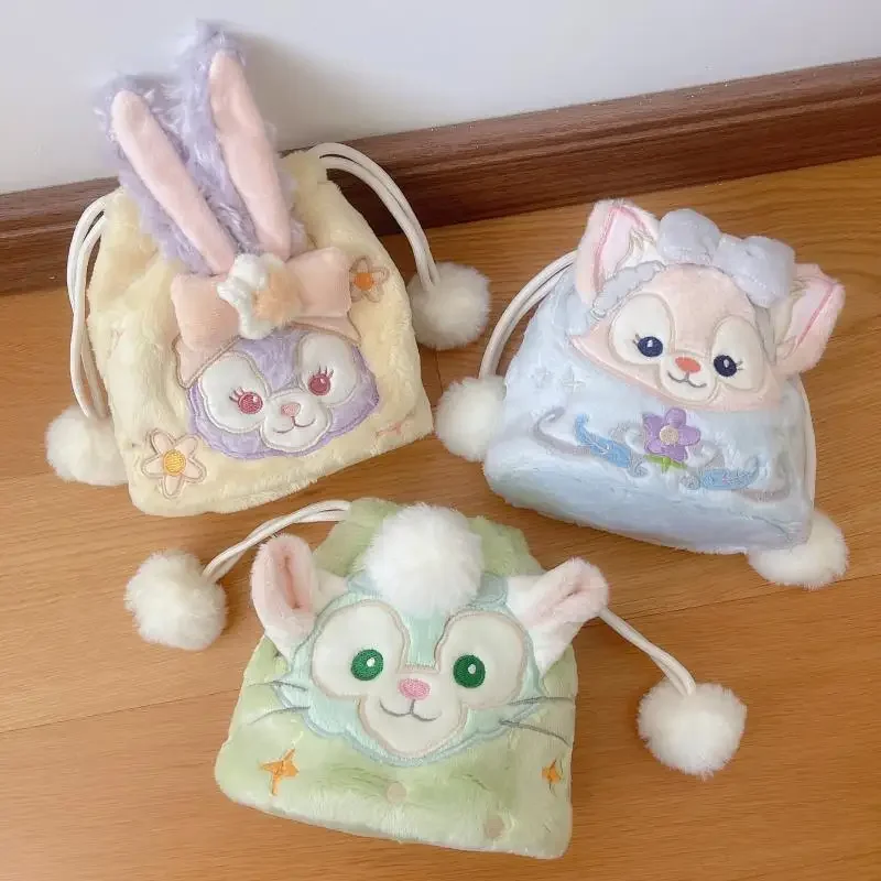 Haute qualité StellaLou LinaBell Gelatoni sac en peluche dessin animé sac à cordon porte-monnaie sac cosmétique cadeaux d'anniversaire fille