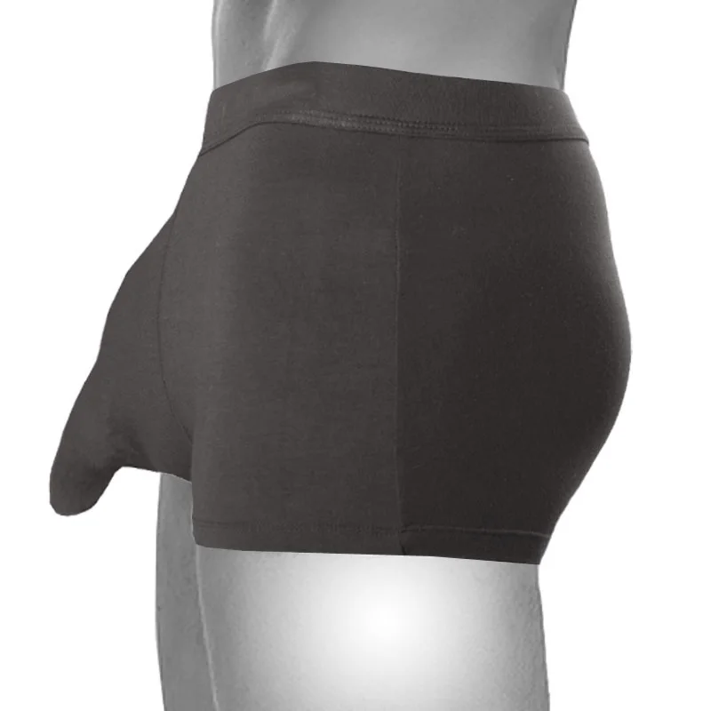 Gun Bullet U Convesso Separato Naso di Elefante Boxer Slip Modale da Uomo Elefante Intimo Boxer