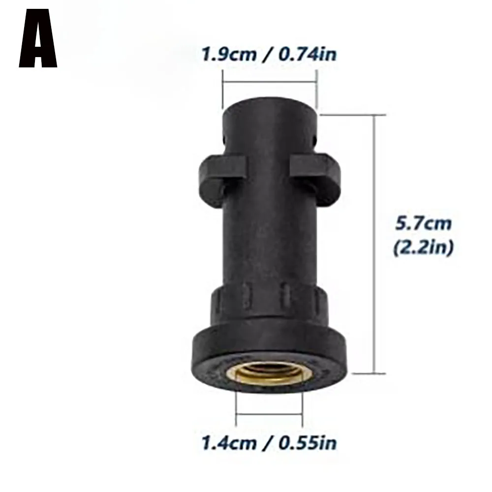 Pressure Washer Adapter Water Gun Conversion Adapter for Lavor Parkside to Karcher K Series Coupling Con